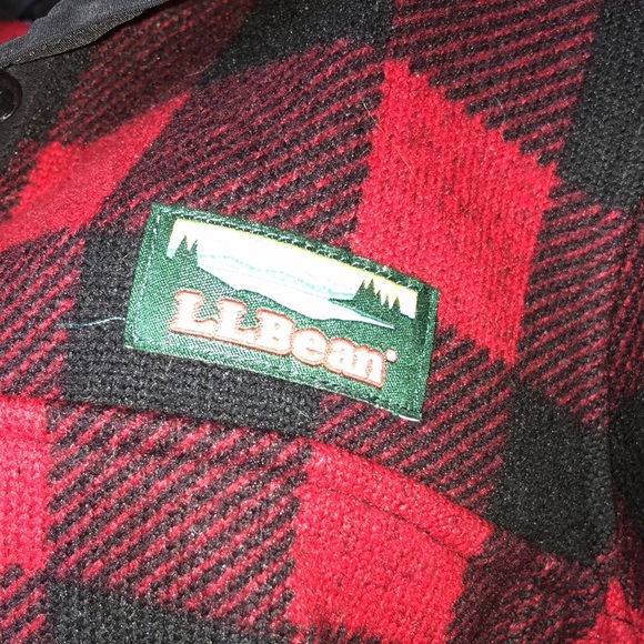 LLBean Buffalo Check Pullover plaid print size XS Christmas holiday swea… - Picture 4 of 5